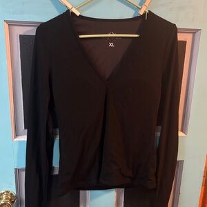 Klassy Network Deep V Long Sleeve XL